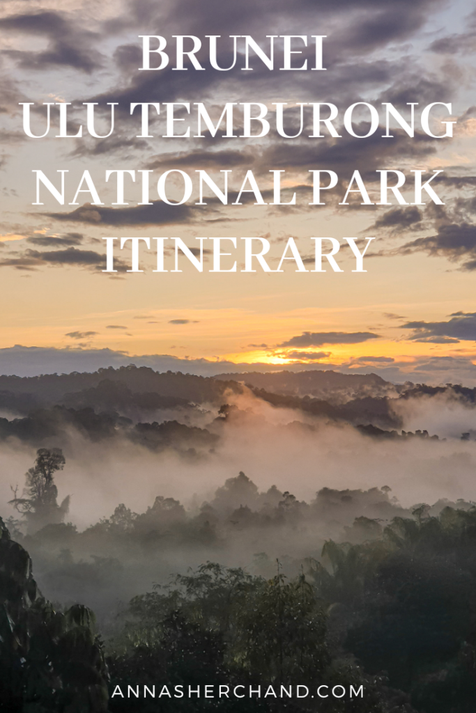 Ulu temburong national park itinerary