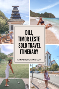 Solo travel to dili pic