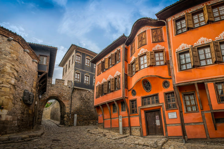 ancient house in plovdiv from sofia tours