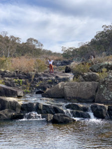 the falls waterfalls orange