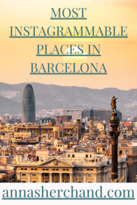 Most instagrammable places in barcelona