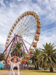 giant ferrris wheel geelong