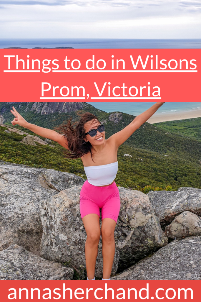 things to do in wilsons prom