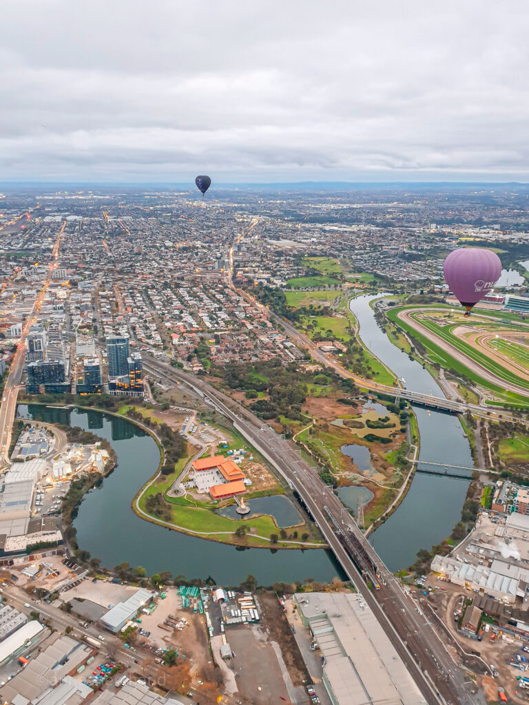 Hot air balloon Melbourne