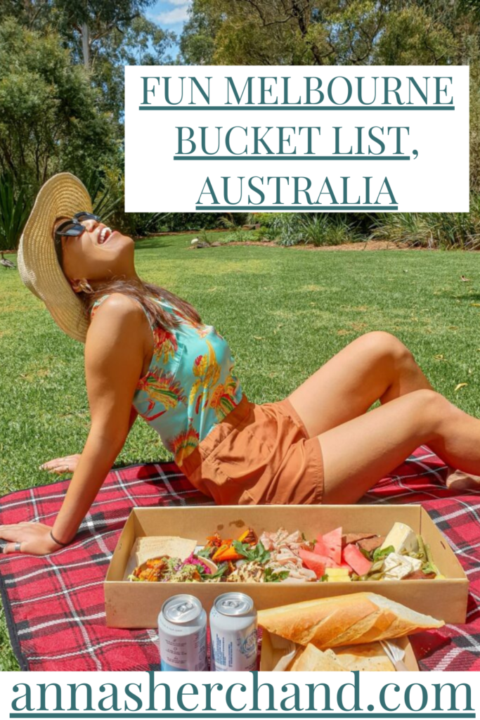 Melbourne bucket list