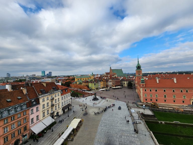 From Krakow to warsaw by train