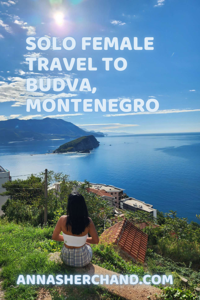 Solo female travel to budva