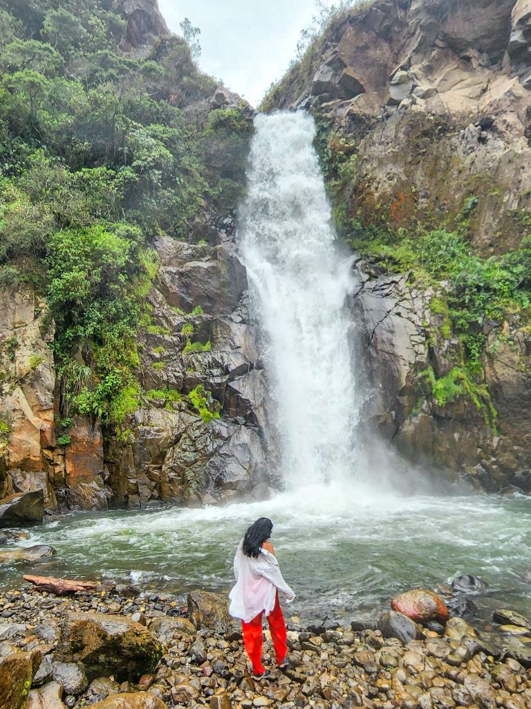 best waterfalls in banos, ecuador Anna Sherchand