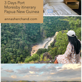3 days weekend Port Moresby itinerary Papua New Guinea