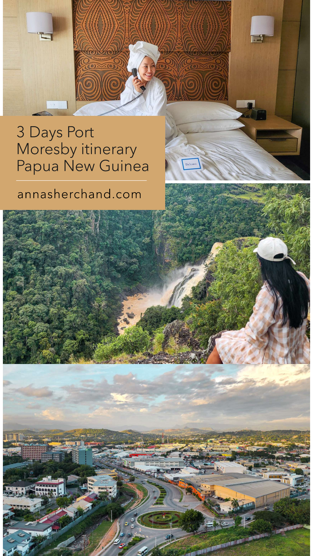 3 days weekend Port Moresby itinerary Papua New Guinea