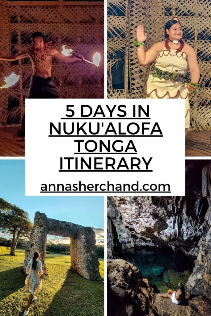 5 days in Nuku'alofa Tonga itinerary - Anna Sherchand