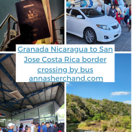Granada Nicaragua to San Jose Costa Rica Bus