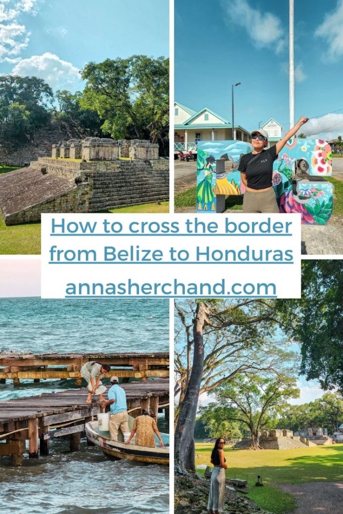 How to cross the border from Belize to Honduras