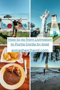 how to go from Guatemala to Belize by boat
