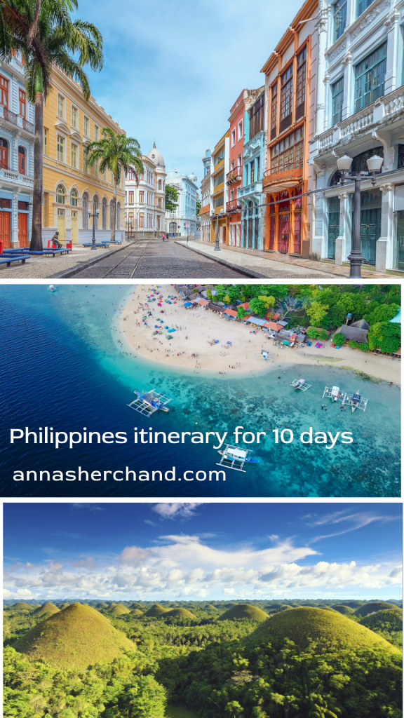 Philippines itinerary for 10 days