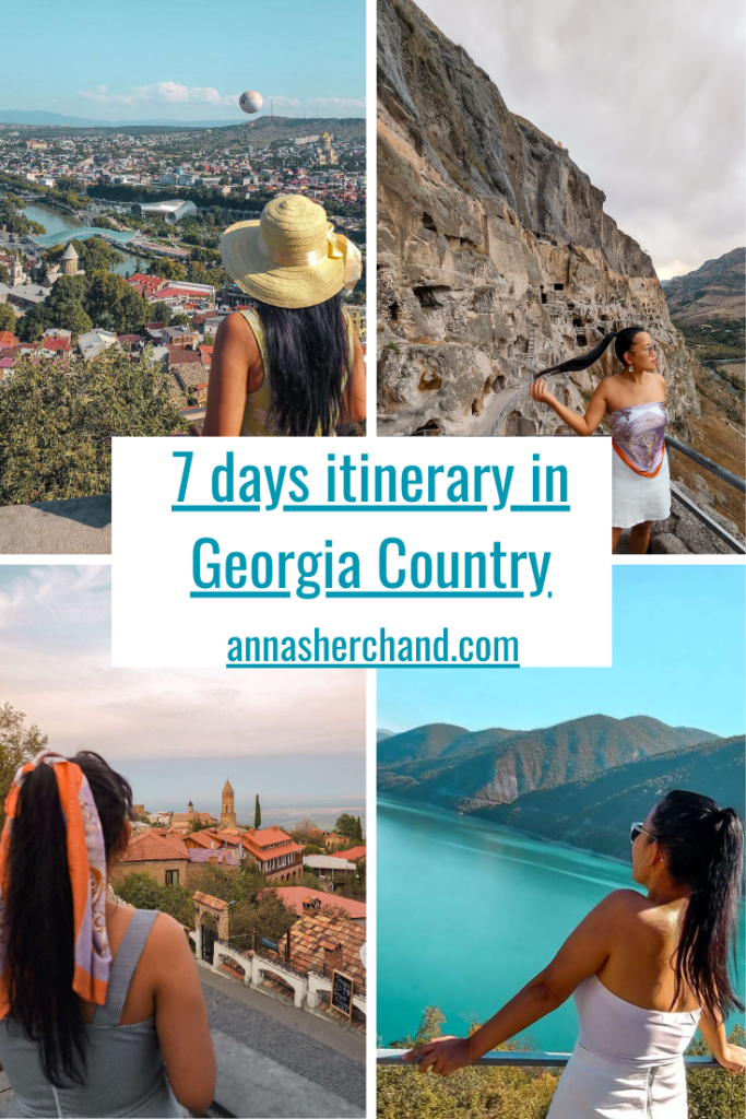 7 days itinerary in Georgia