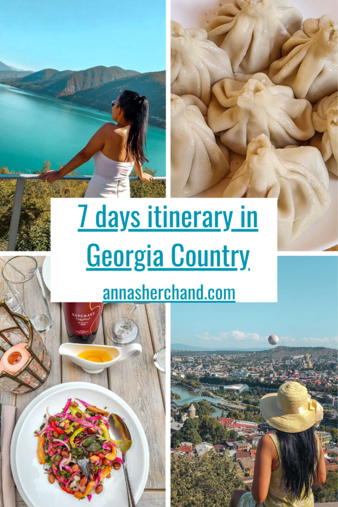 7 days itinerary in georgia
