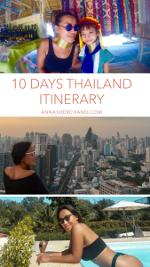 10 days thailand itinerary